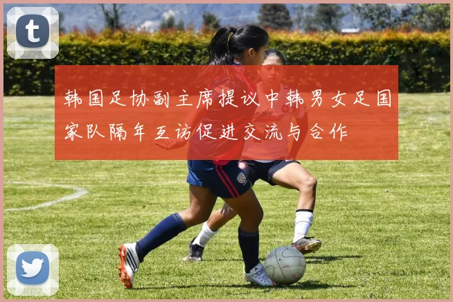 韩国足协副主席提议中韩男女足国家队隔年互访促进交流与合作